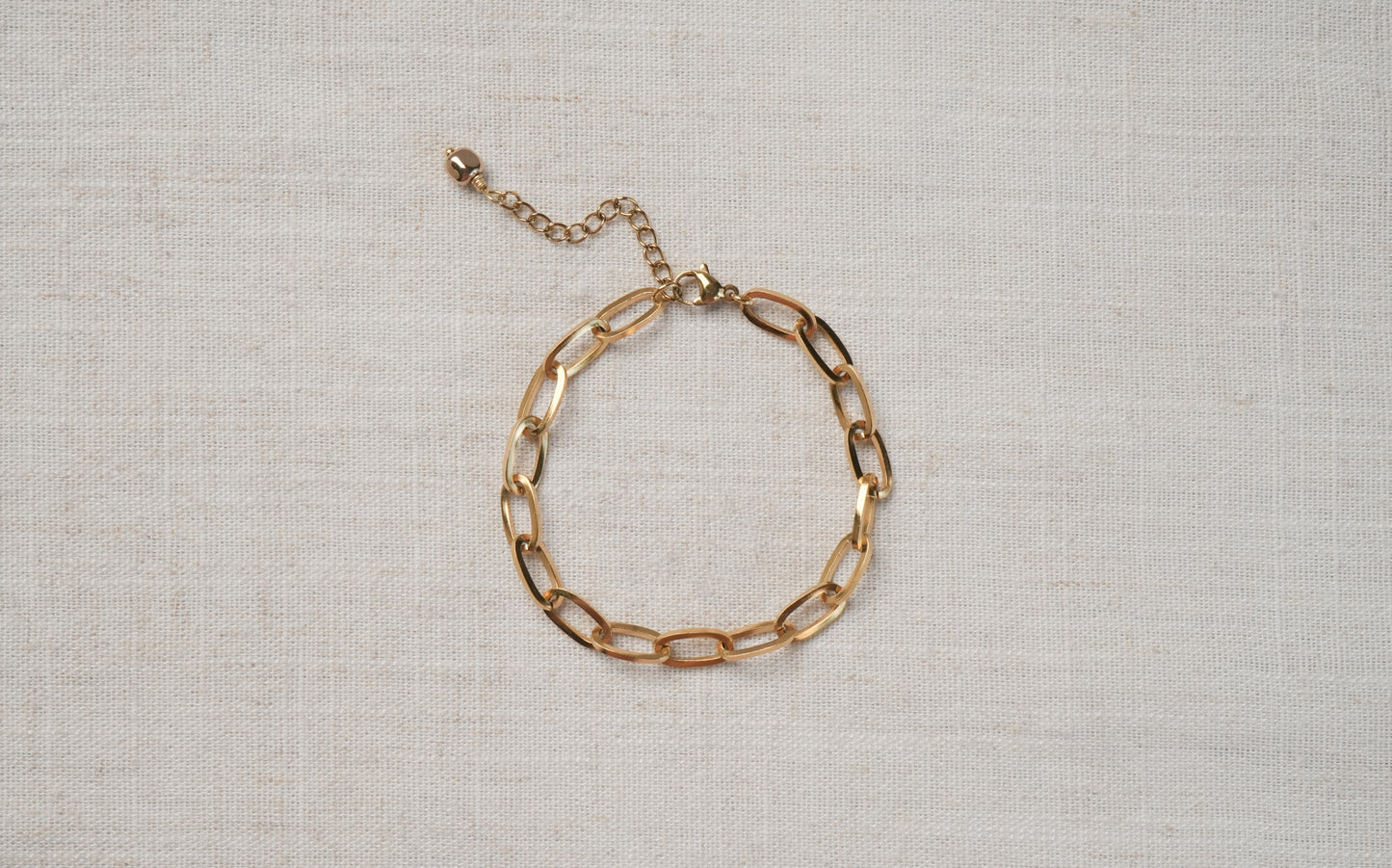 Chunky Paperclip Chain Minimalist Bracelet - Colette