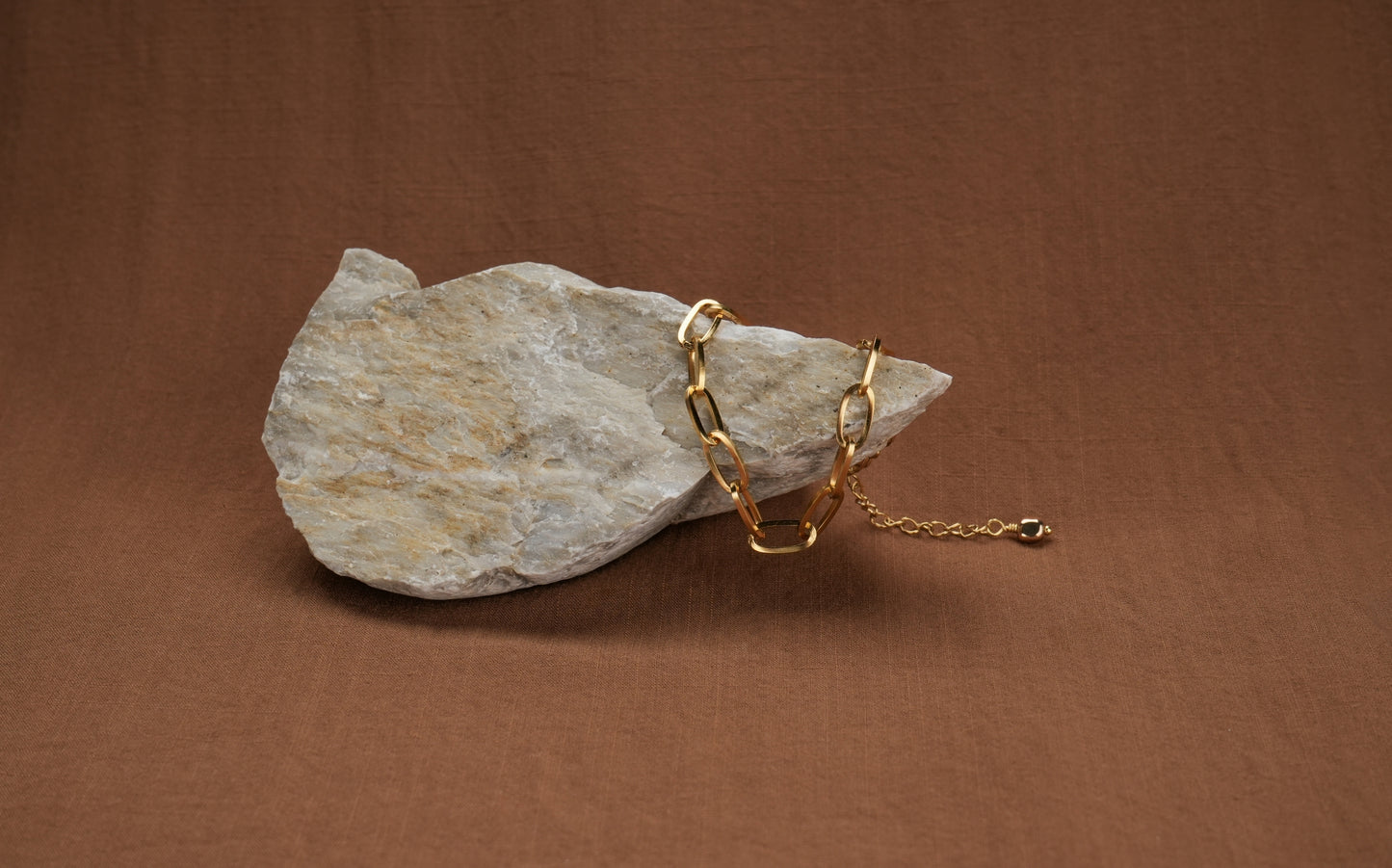Chunky Paperclip Chain Minimalist Bracelet - Colette