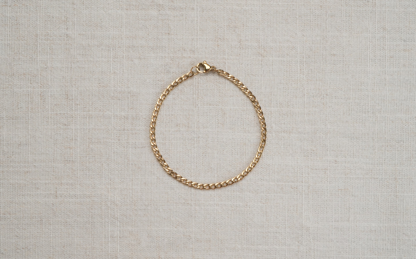 Gold Chain Minimalist Bracelet - Tillie