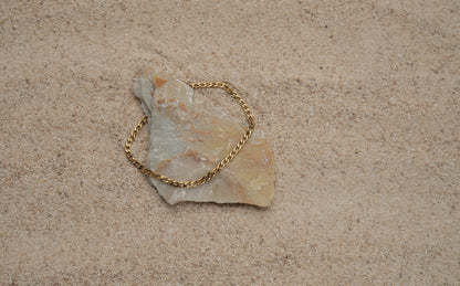 Gold Chain Minimalist Bracelet - Tillie