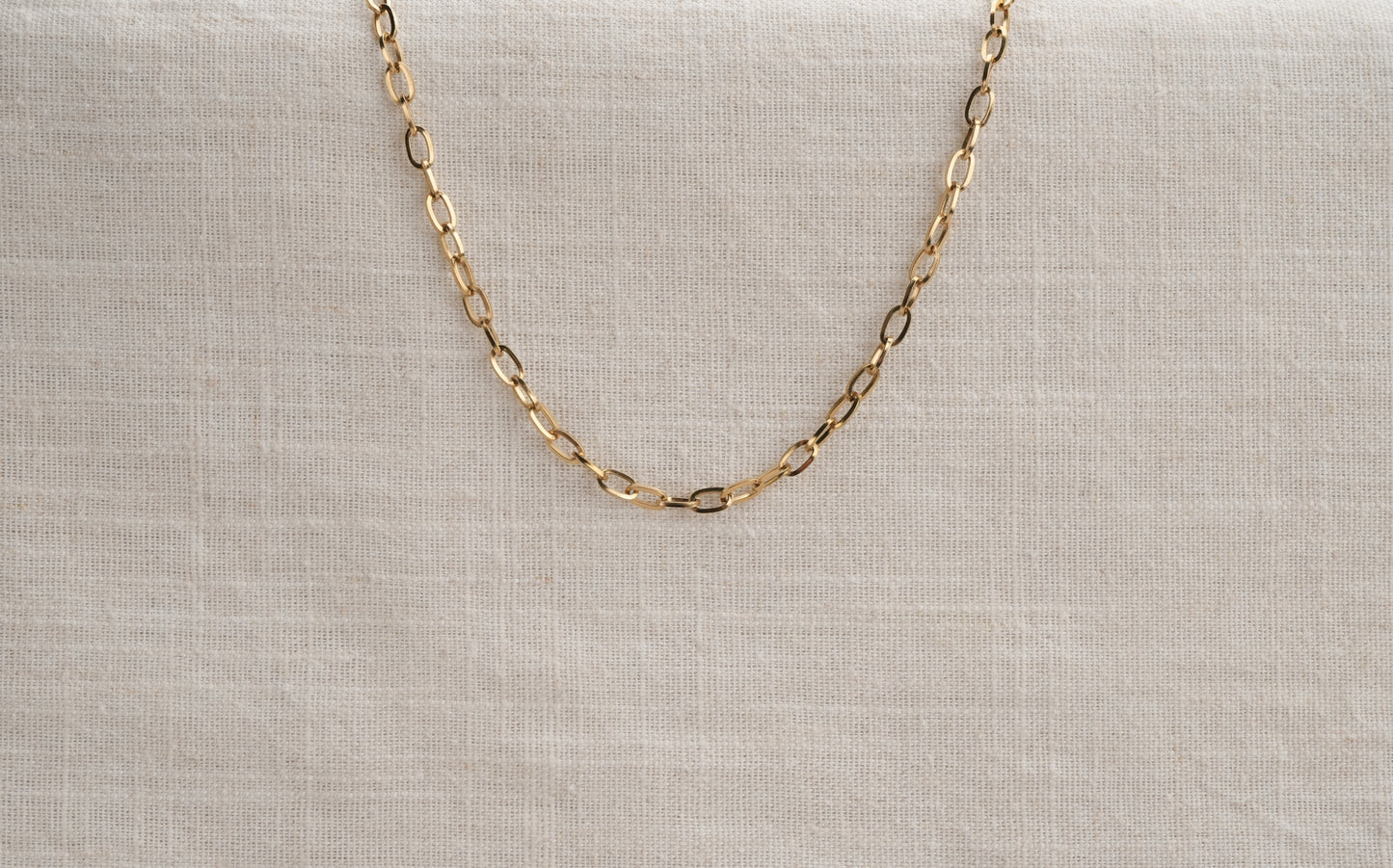 Paperclip Chain Necklace - Hazel